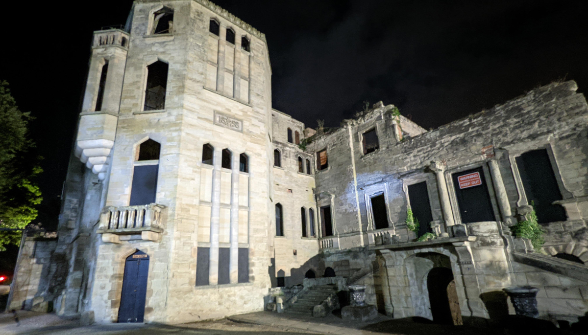 Ghost Hunting With Yvette Fielding At Guy's Cliffe House