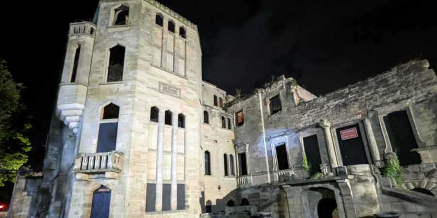 Ghost Hunting With Yvette Fielding At Guy's Cliffe House