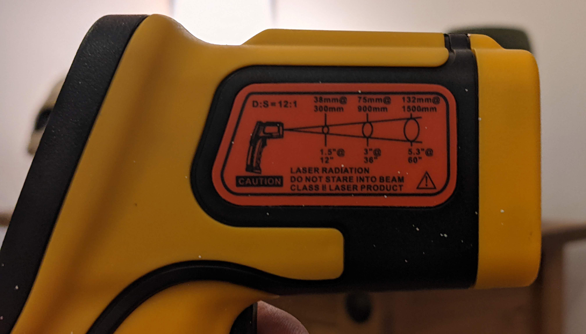 Infrared Thermometer Laser Gun