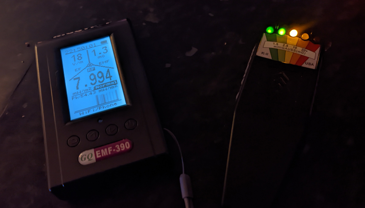 EMF Multi-Field Detector & K-II Meter