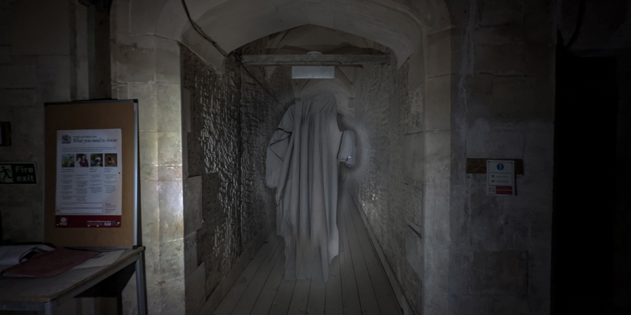 Ghost at Woodchester Mansion, Stroud