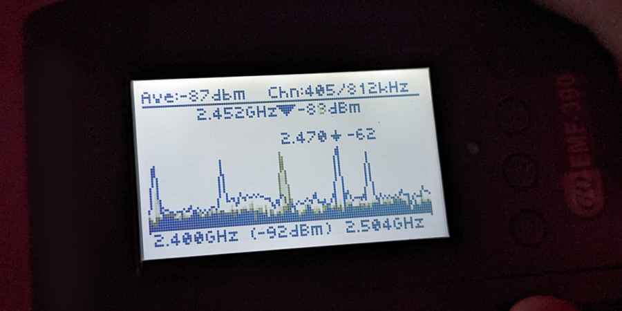 RF Spectrum EMF Meter