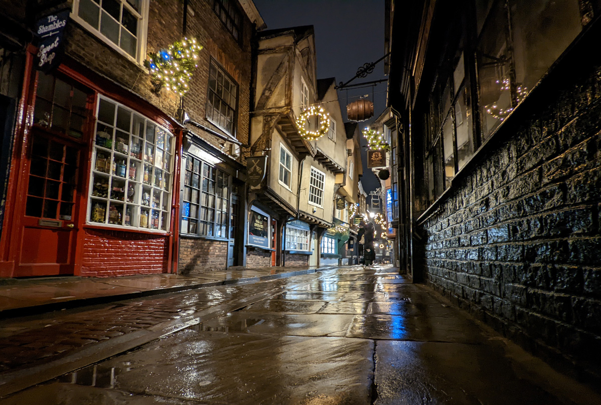 The Shambles, York at Night