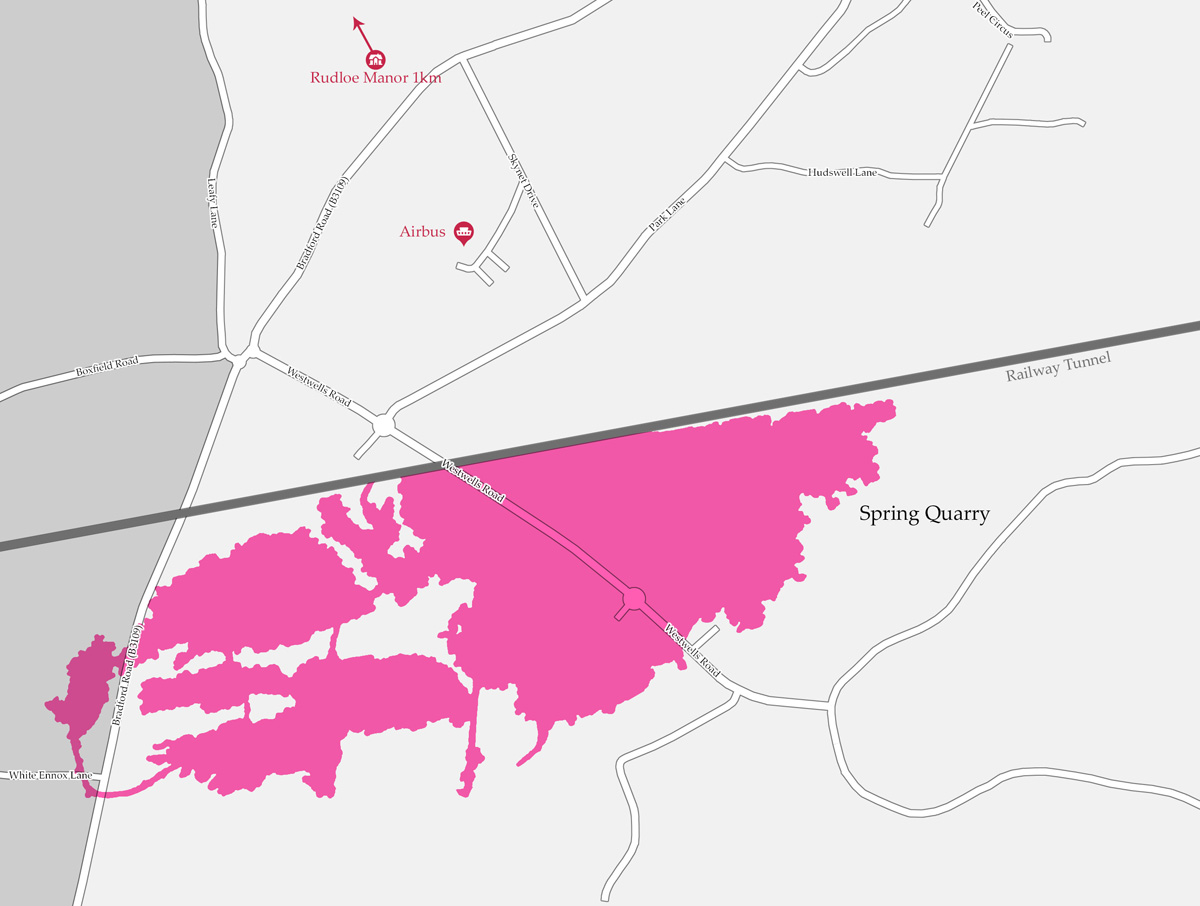 Map 1 - Spring Quarry