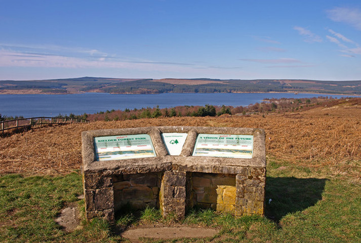 Elf Kirk Viewpoint, Kielder Reservoir