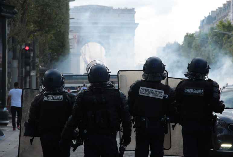 Civil Unrest In France 2025