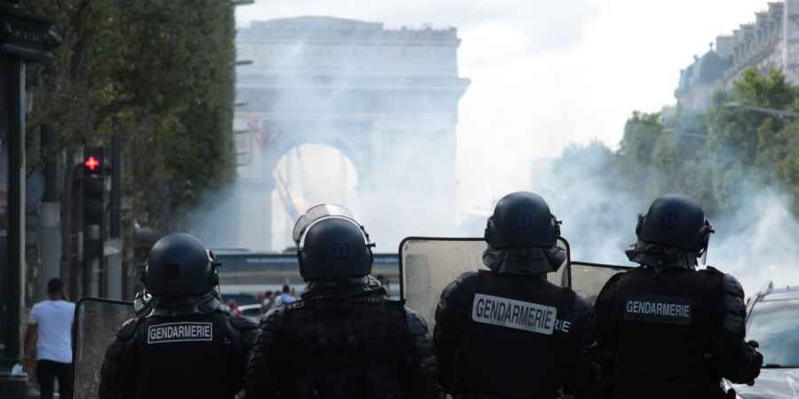 Civil Unrest In France 2025