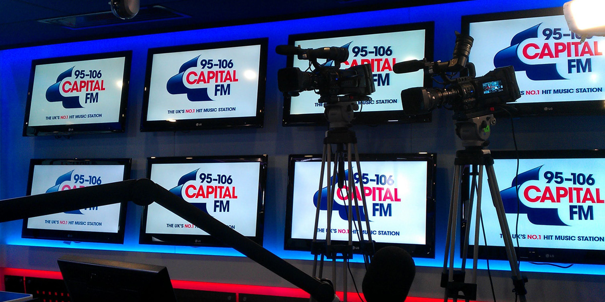 Capital Radio Studio, Leicester Square, London