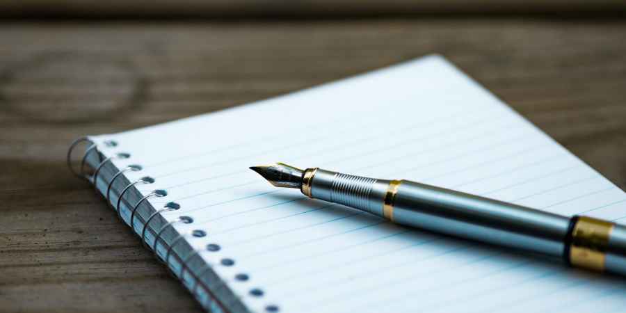 Writing Pen and Paper